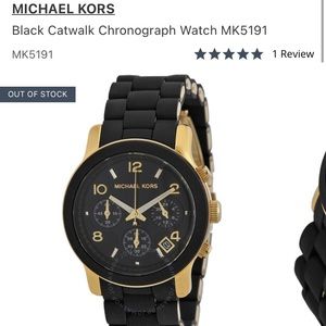 MICHAEL KORS BLACK WATCH